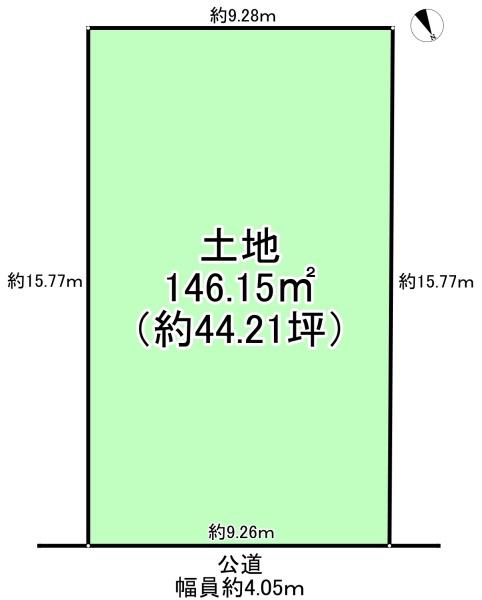 堺市北区百舌鳥梅北町４丁の売土地