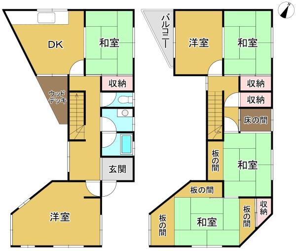 堺市西区草部の中古一戸建
