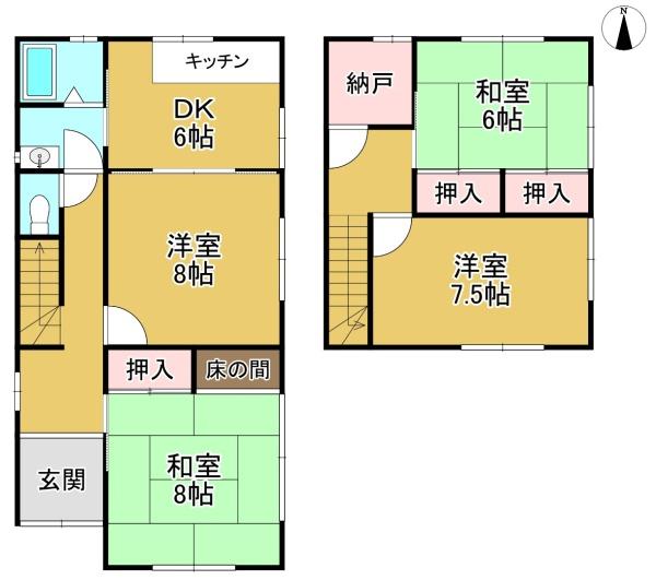 和泉市弥生町２丁目の中古一戸建て