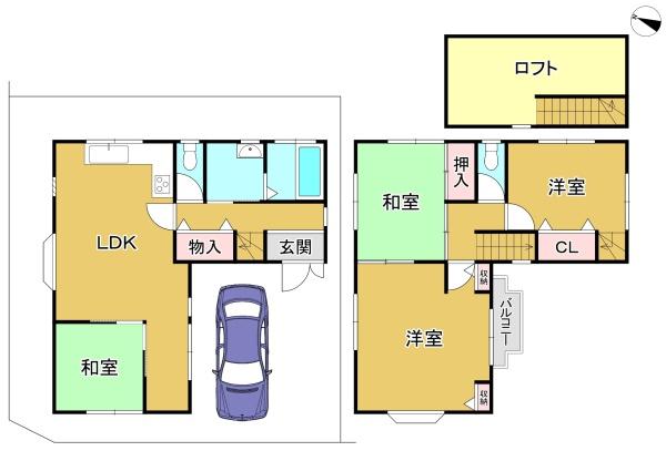 堺市西区浜寺諏訪森町東２丁の中古一戸建