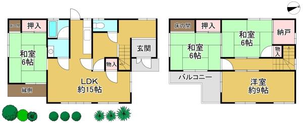 堺市堺区南三国ヶ丘町３丁の中古一戸建