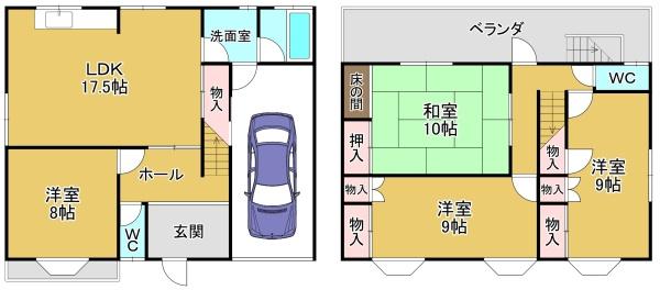 堺市堺区旭通の中古一戸建