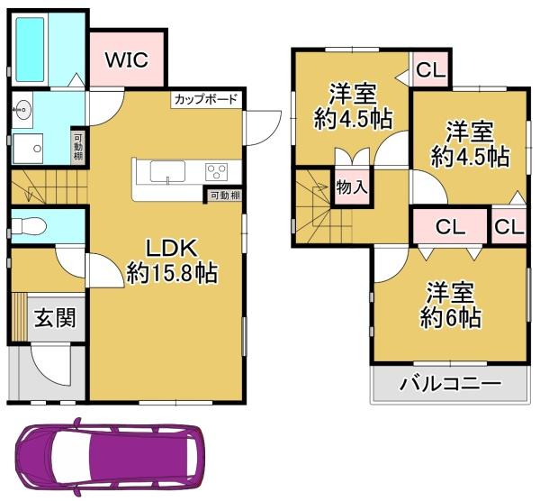 松原市一津屋６丁目の中古一戸建