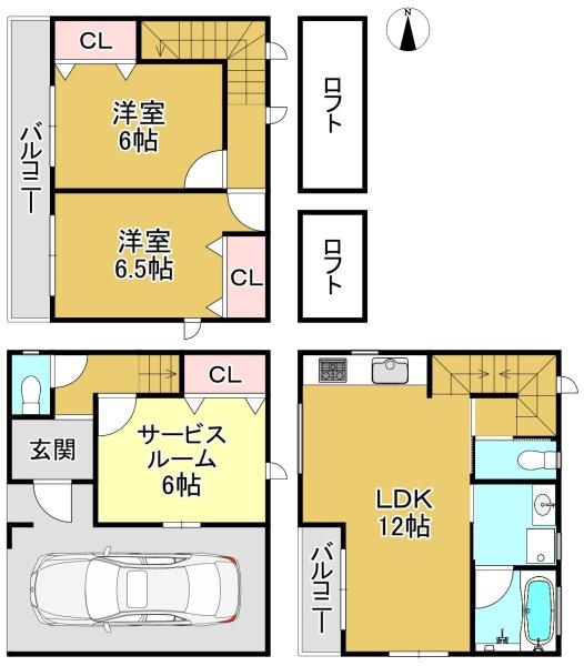 松原市天美北３丁目の新築一戸建