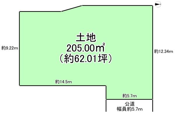 堺市東区白鷺町３丁の売土地