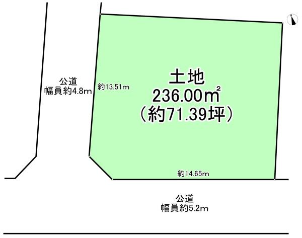 堺市東区北野田の売土地