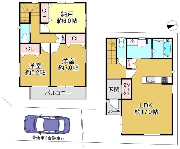 堺市西区浜寺元町６丁の新築一戸建