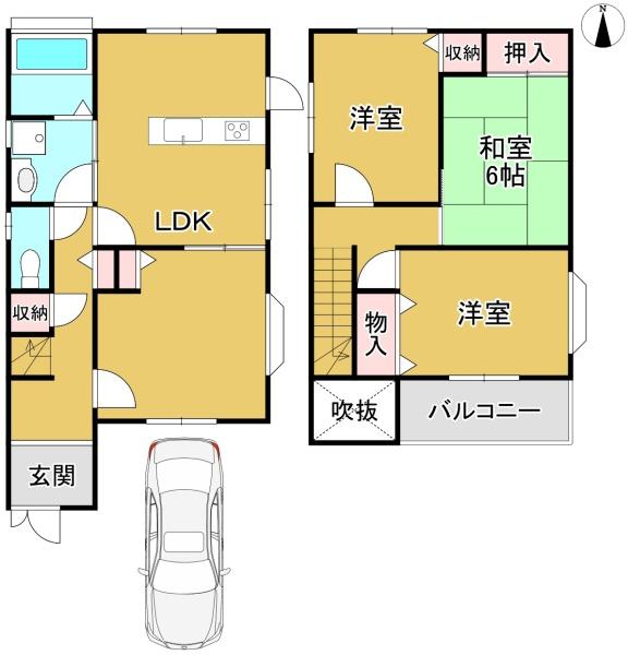 堺市中区土塔町の中古一戸建