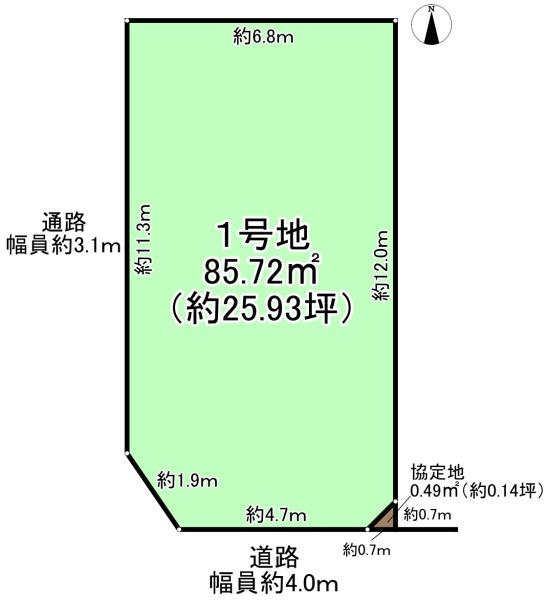 １号地