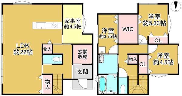 堺市北区東浅香山町２丁の中古一戸建