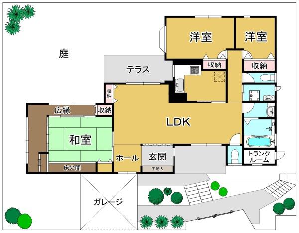 堺市南区晴美台３丁の中古一戸建