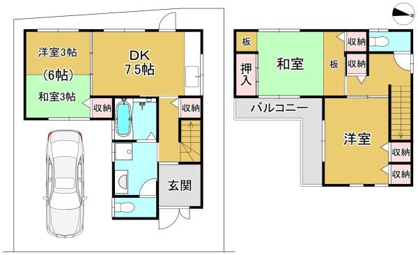 堺市西区鳳西町１丁の中古一戸建