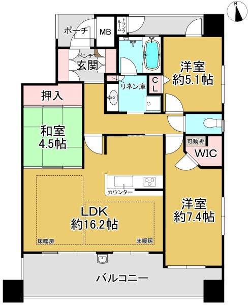 ディークラディア堺北三国ヶ丘