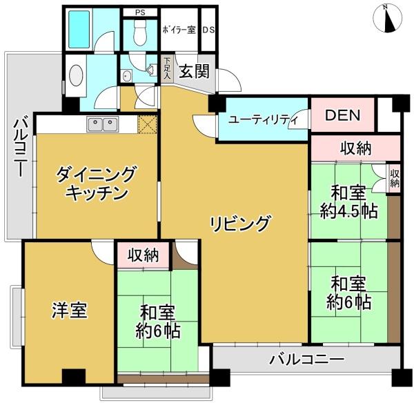 三国ヶ丘グリーンハイツ