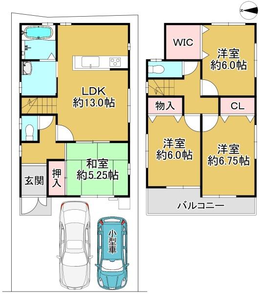 堺市北区百舌鳥赤畑町５丁の中古一戸建
