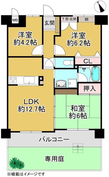 ライオンズガーデン上野芝