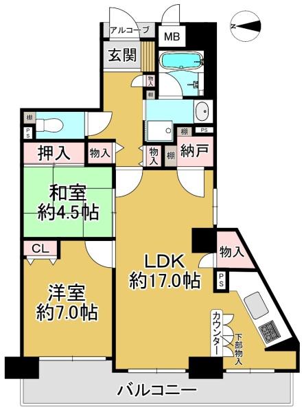 ファミールハイツ上野芝３番館