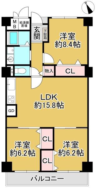 白鷺スカイハイツ
