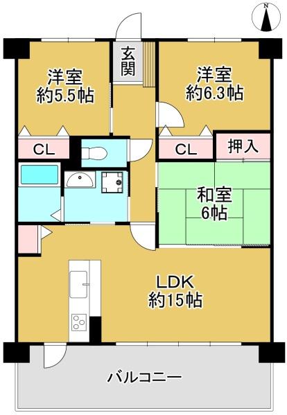 エバーランドシティ新・泉北５番館