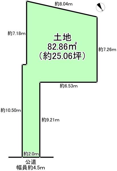 堺市堺区向陵東町２丁の売土地