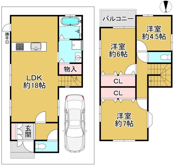 堺市西区草部の中古一戸建て