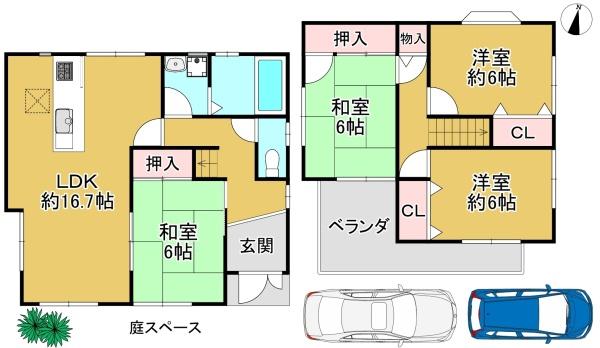 堺市西区菱木１丁の中古一戸建
