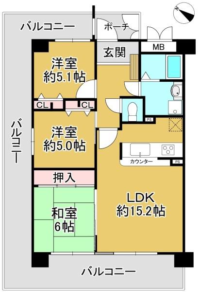 グラン・コート堺石津川公園