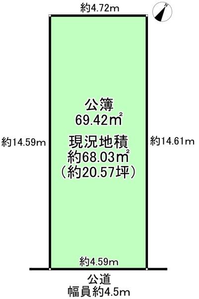 堺市堺区宿屋町東２丁の売土地
