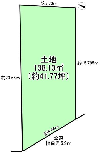 堺市東区西野の売土地
