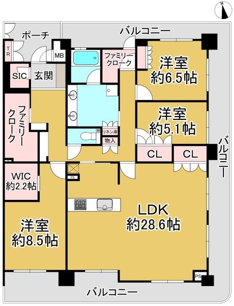 リバーガーデン三国ヶ丘けやき通り