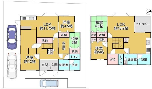 堺市南区槇塚台２丁の中古一戸建
