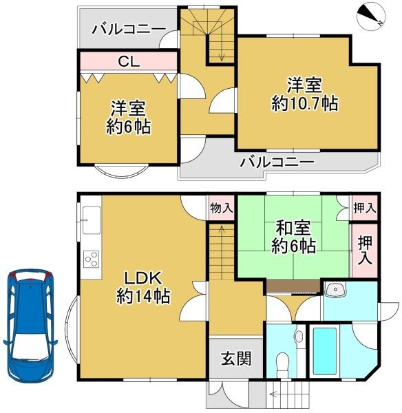 堺市中区八田北町の中古一戸建