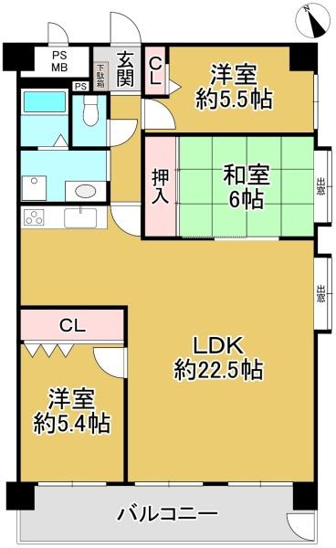 朝日プラザ宿院