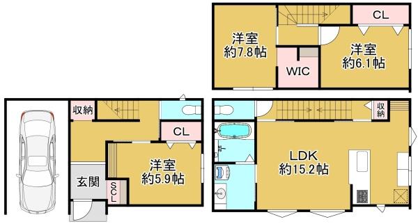 松原市南新町１丁目の新築一戸建