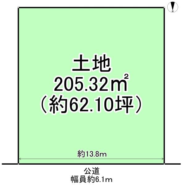 堺市南区赤坂台1丁の売土地
