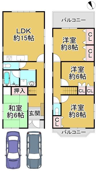 堺市堺区神保通の中古一戸建