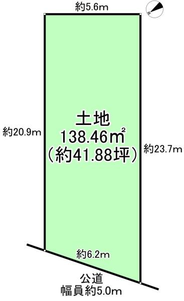 堺市西区神野町３丁の売土地