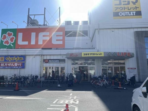 １号棟(ライフ大仙店)