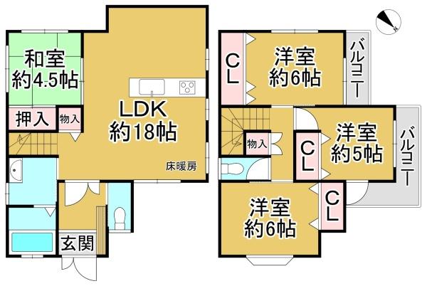 堺市中区小阪の中古一戸建