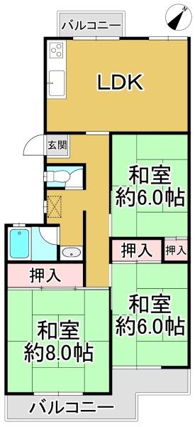 新檜尾台第２次住宅２号棟
