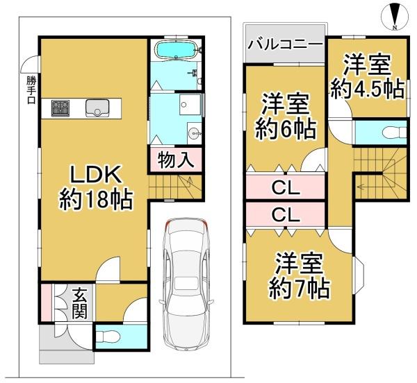 堺市西区草部の中古一戸建て