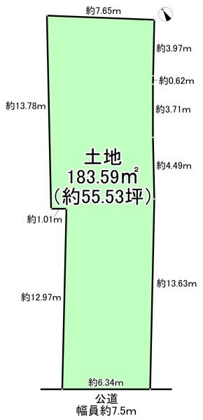 堺市西区浜寺石津町中５丁の売土地