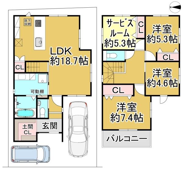 堺市中区福田の新築一戸建