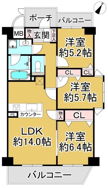 ベル・アーバニティ北花田