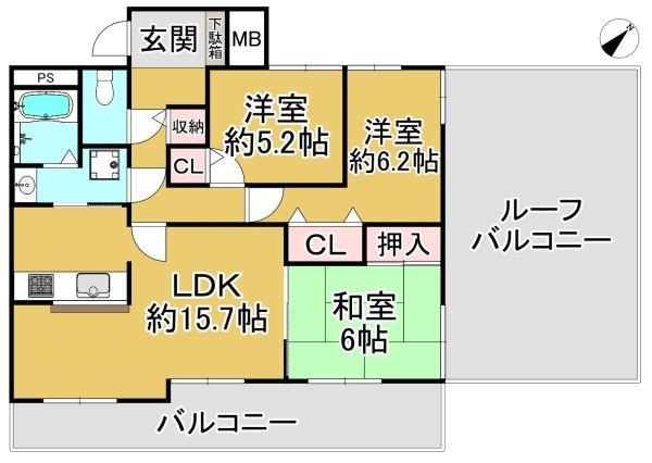 ソワール新檜尾台６号棟