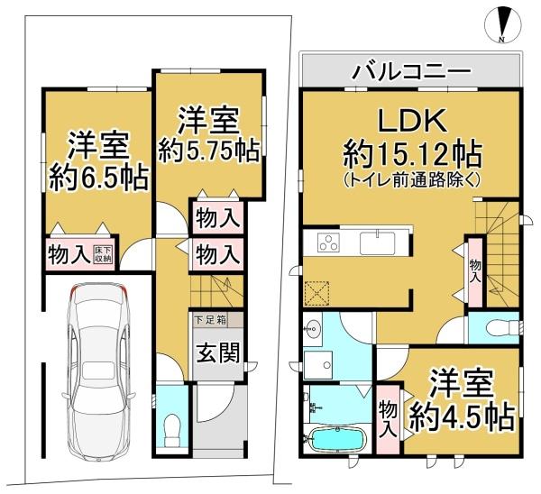 堺市東区日置荘西町６丁　Ａ号棟