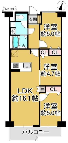 ファミリープラザ泉北光明池C棟