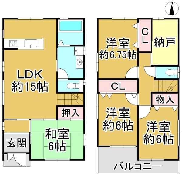 堺市南区御池台4丁の中古一戸建