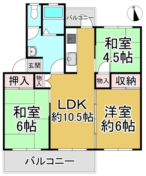 新金岡三丁壱番住宅第七棟
