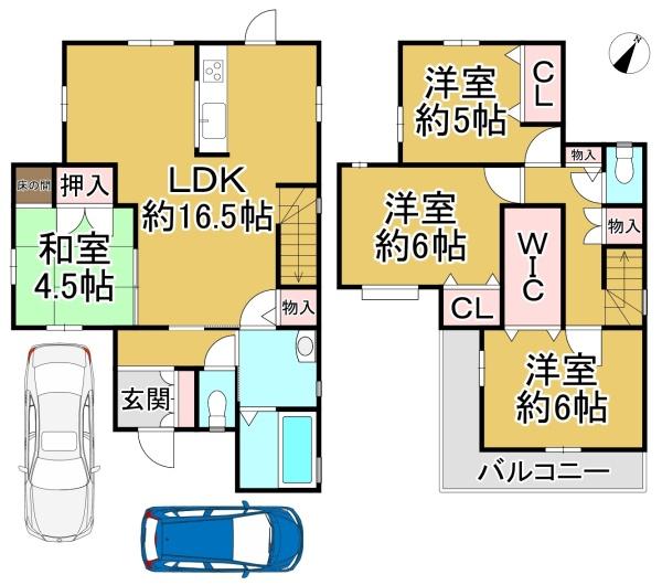 和泉市伯太町6丁目の中古一戸建